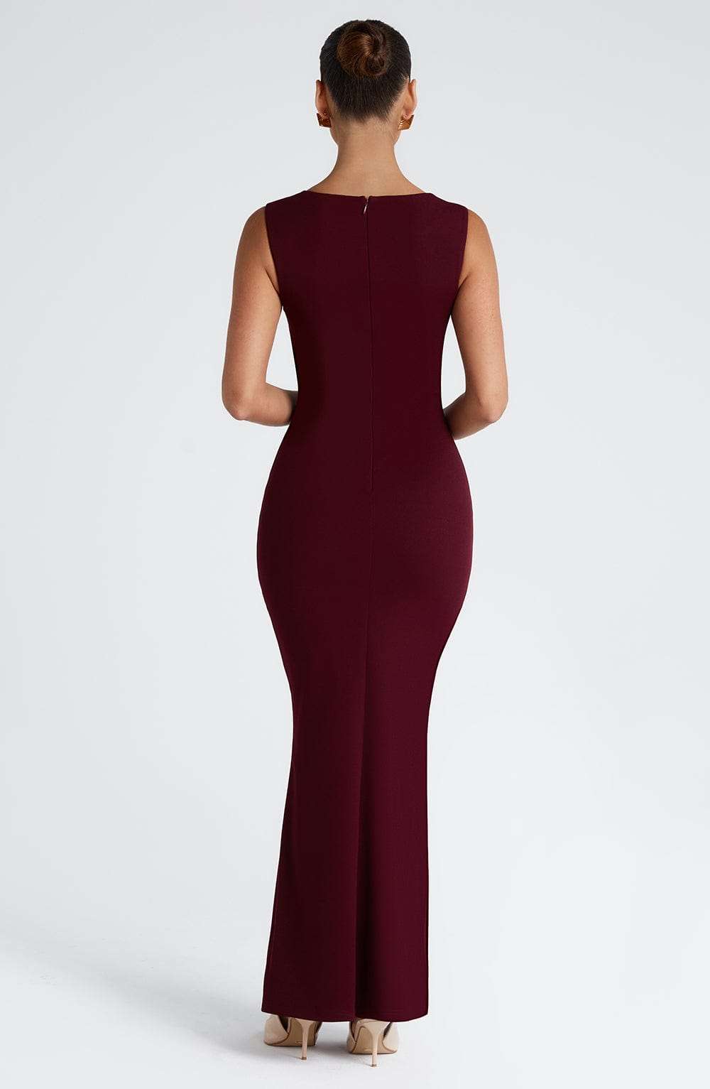 Helena Maxi Dress - Cherry Lacquer Ryvelle