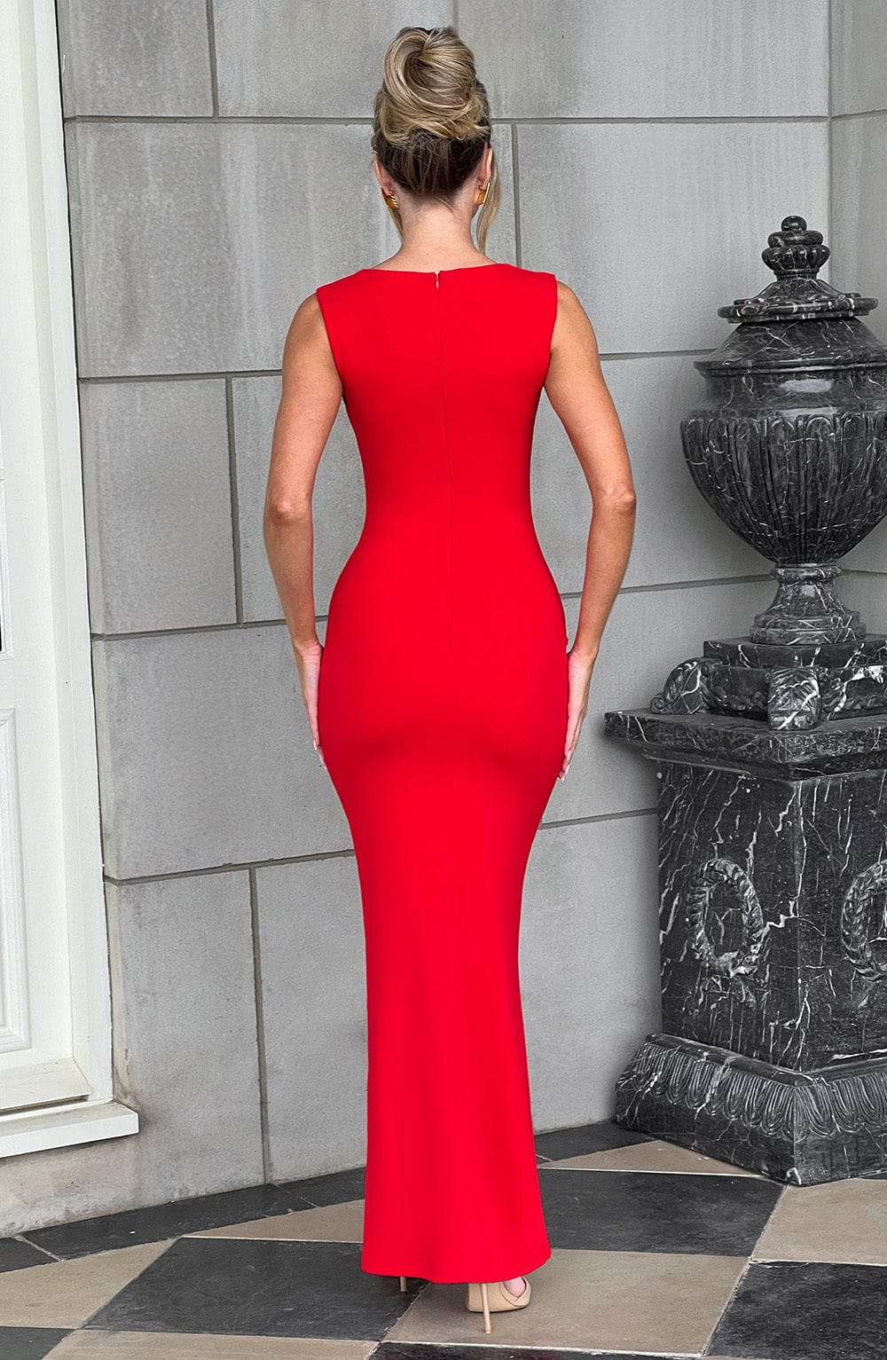 Helena Maxi Dress - Red Ryvelle