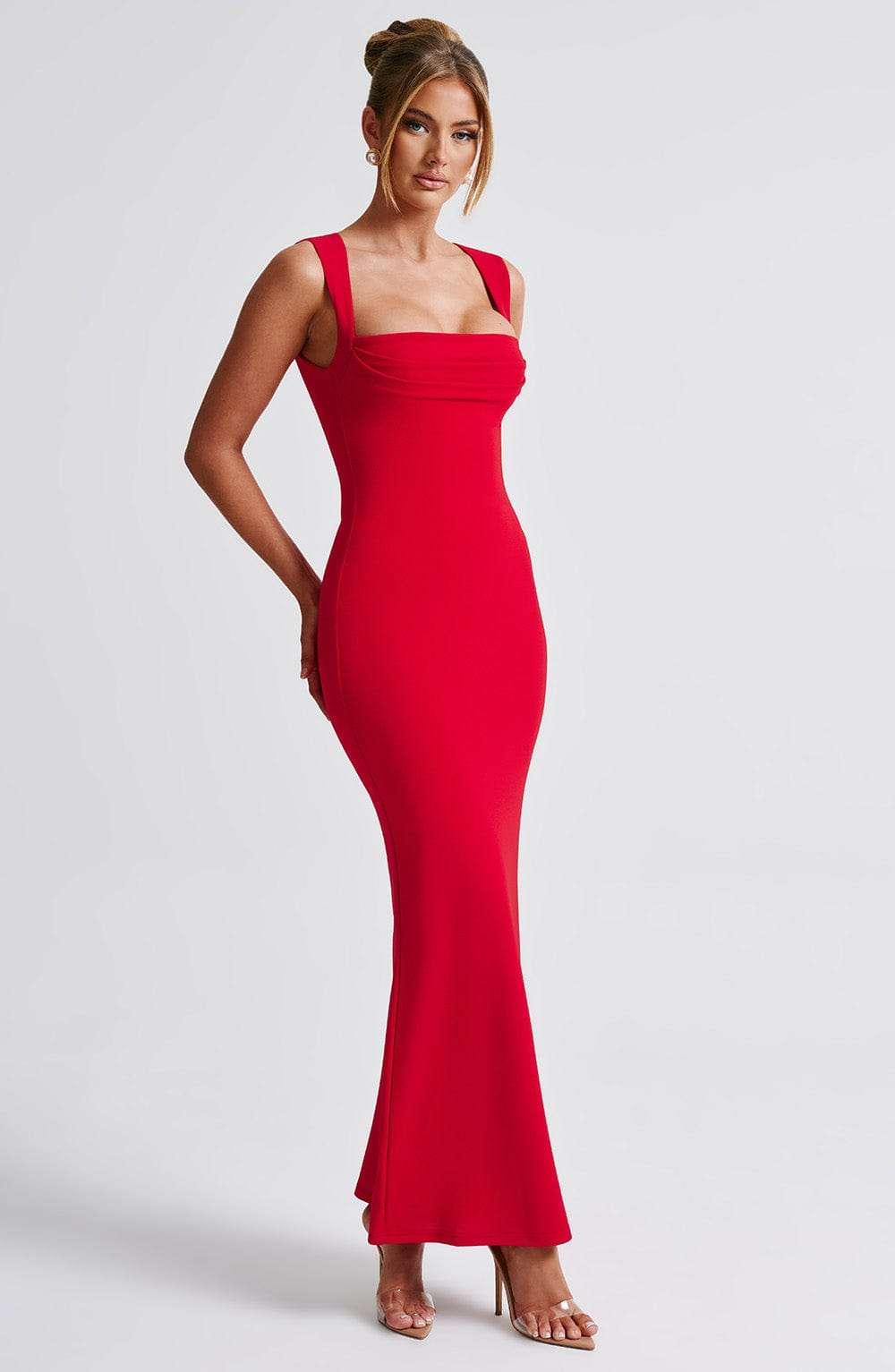 Helena Maxi Dress - Red Ryvelle