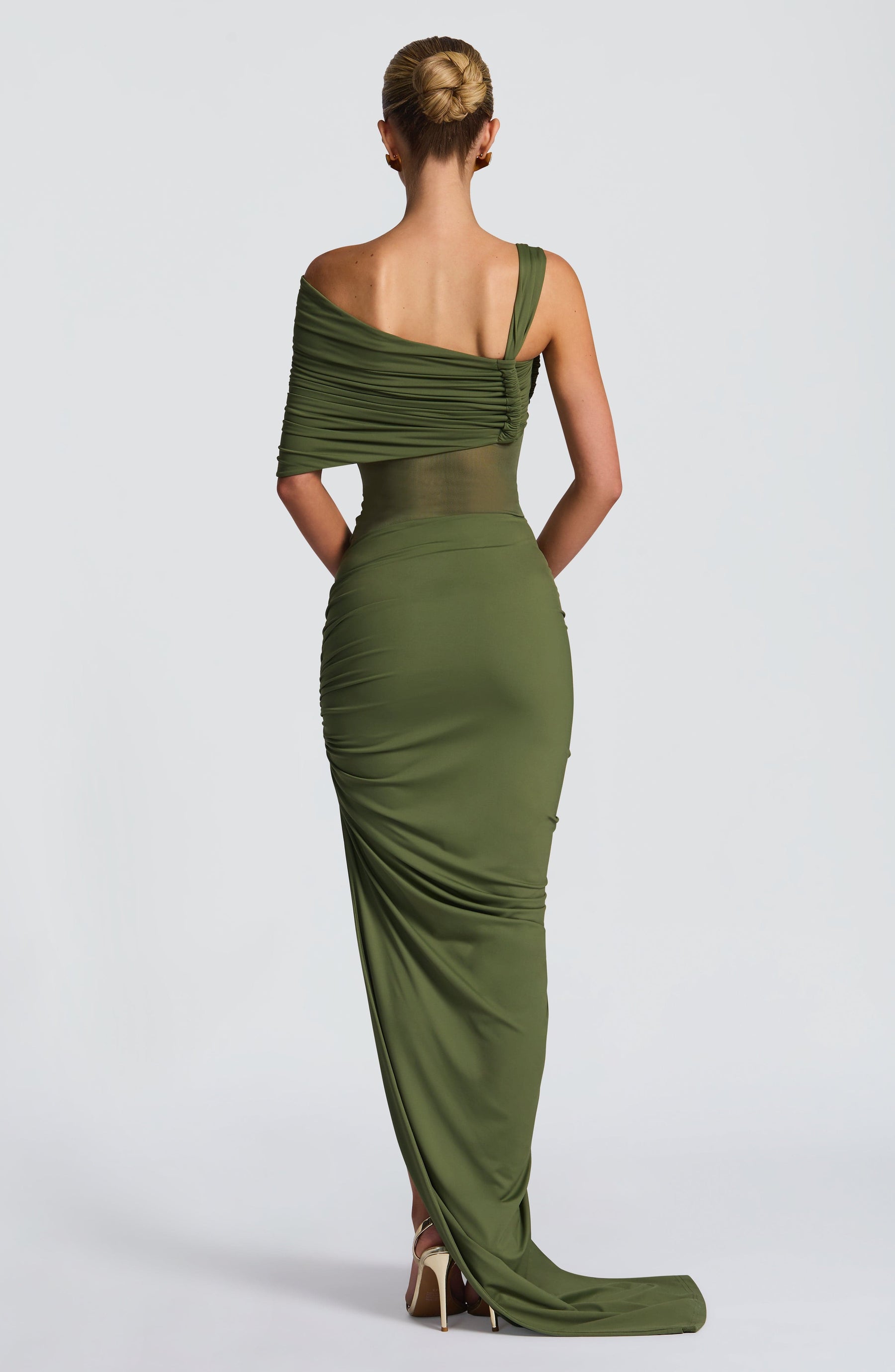 Henrietta Maxi Skirt - Khaki Ryvelle