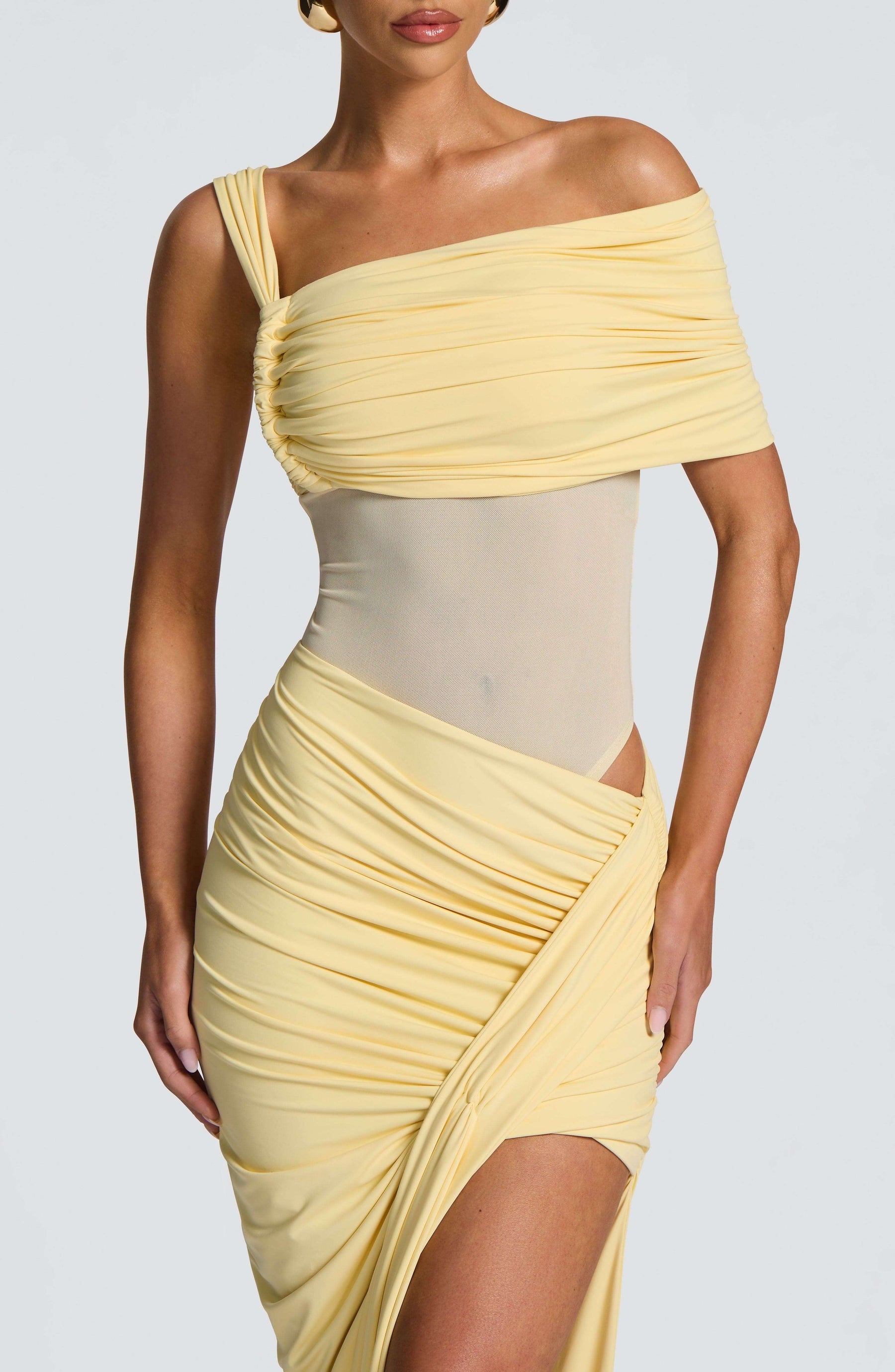 Henrietta Maxi Skirt - Lemon Ryvelle