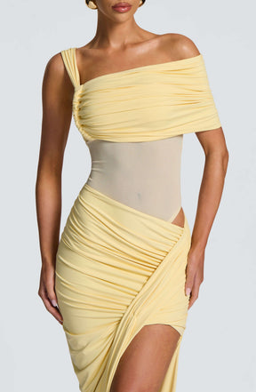 Henrietta Maxi Skirt - Lemon Ryvelle