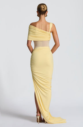 Henrietta Maxi Skirt - Lemon Ryvelle
