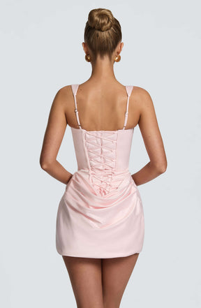 Imogen Mini Dress - Blush Ryvelle