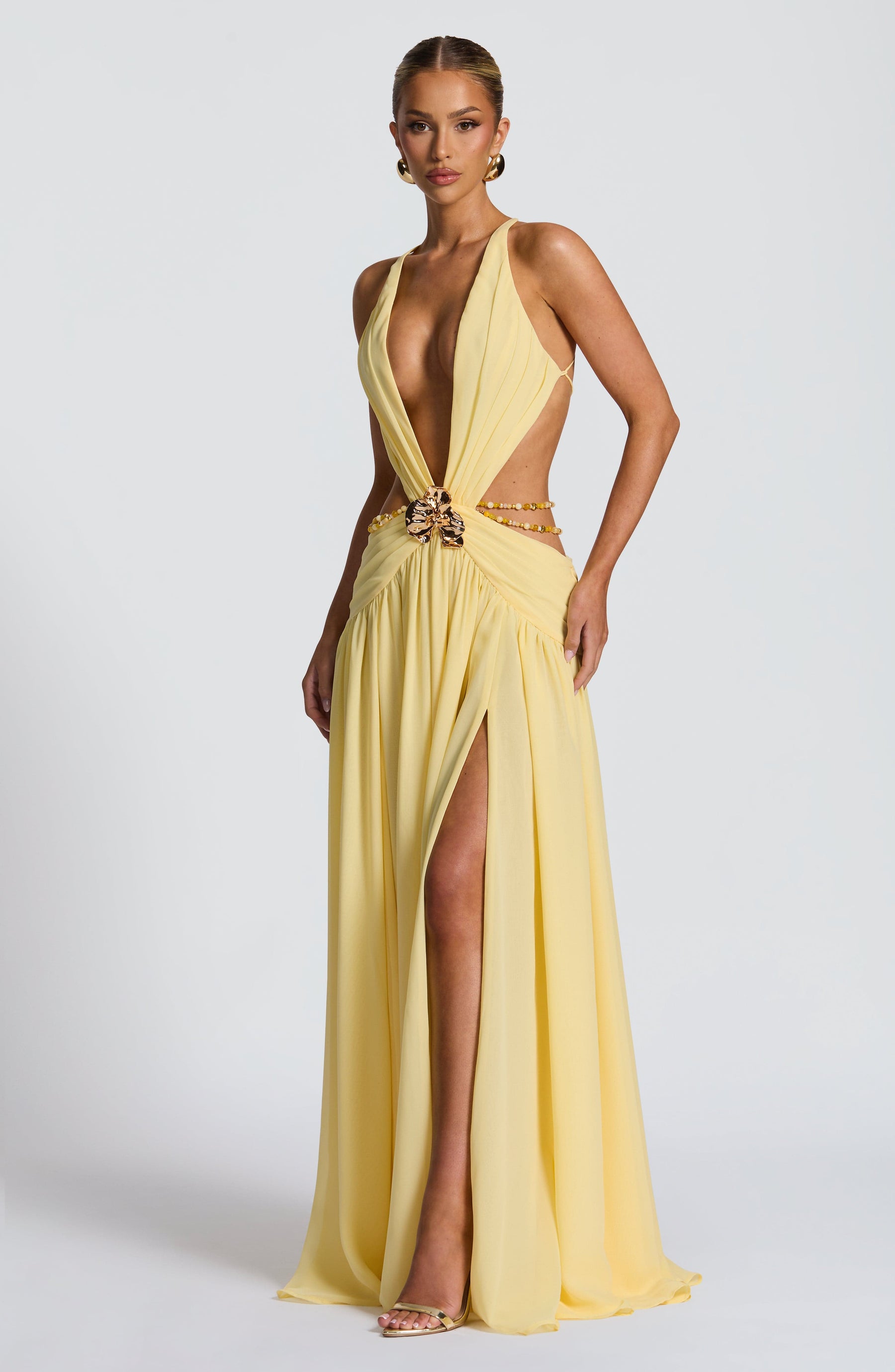 Indianna Maxi Dress - Lemon Ryvelle