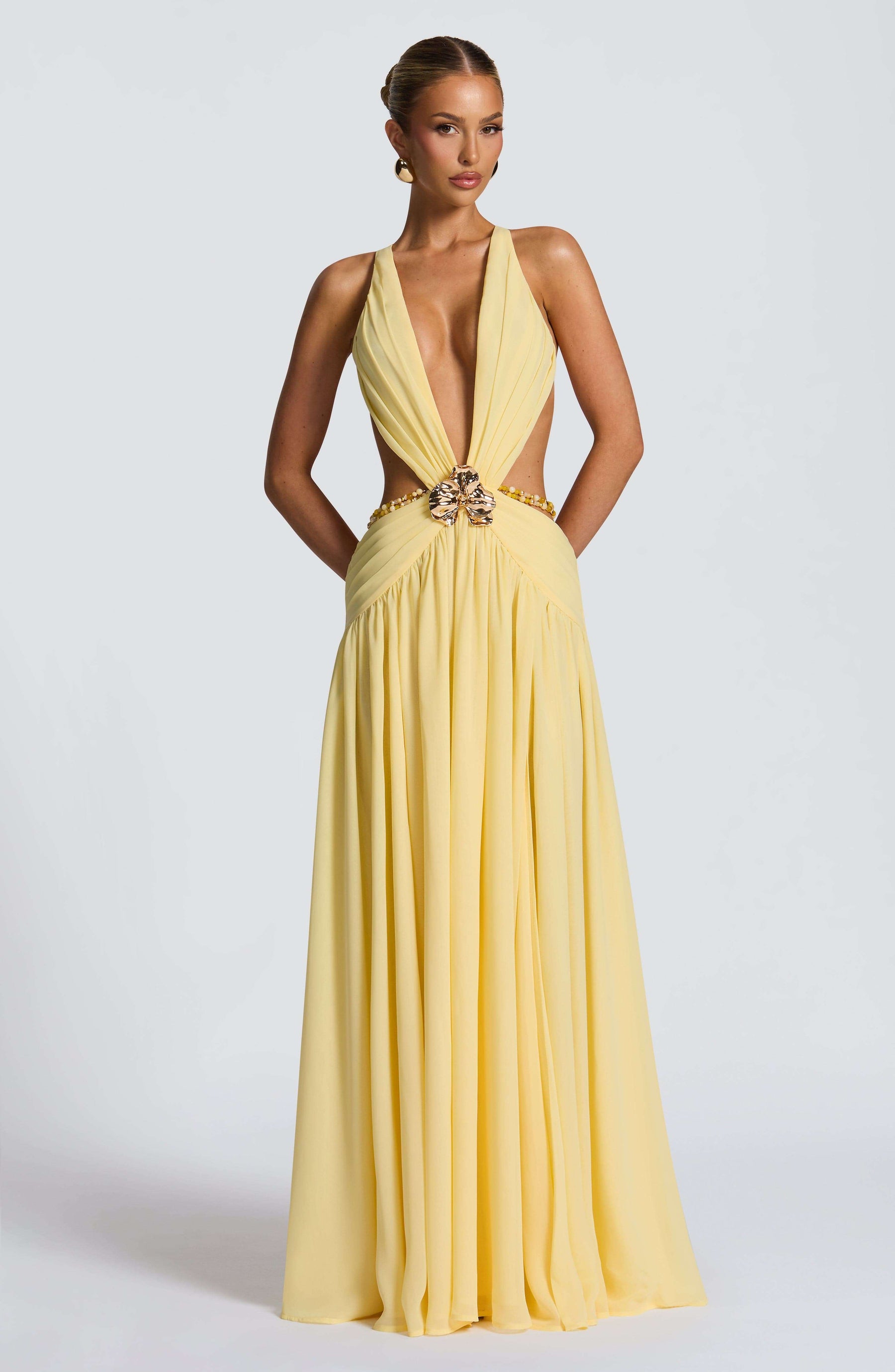 Indianna Maxi Dress - Lemon Ryvelle