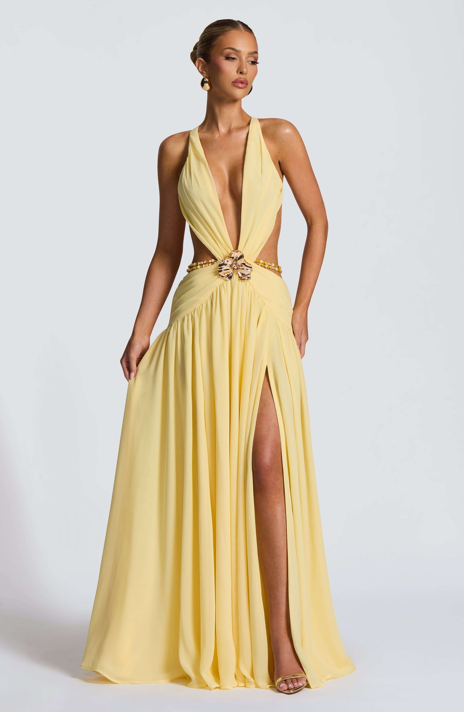 Indianna Maxi Dress - Lemon Ryvelle