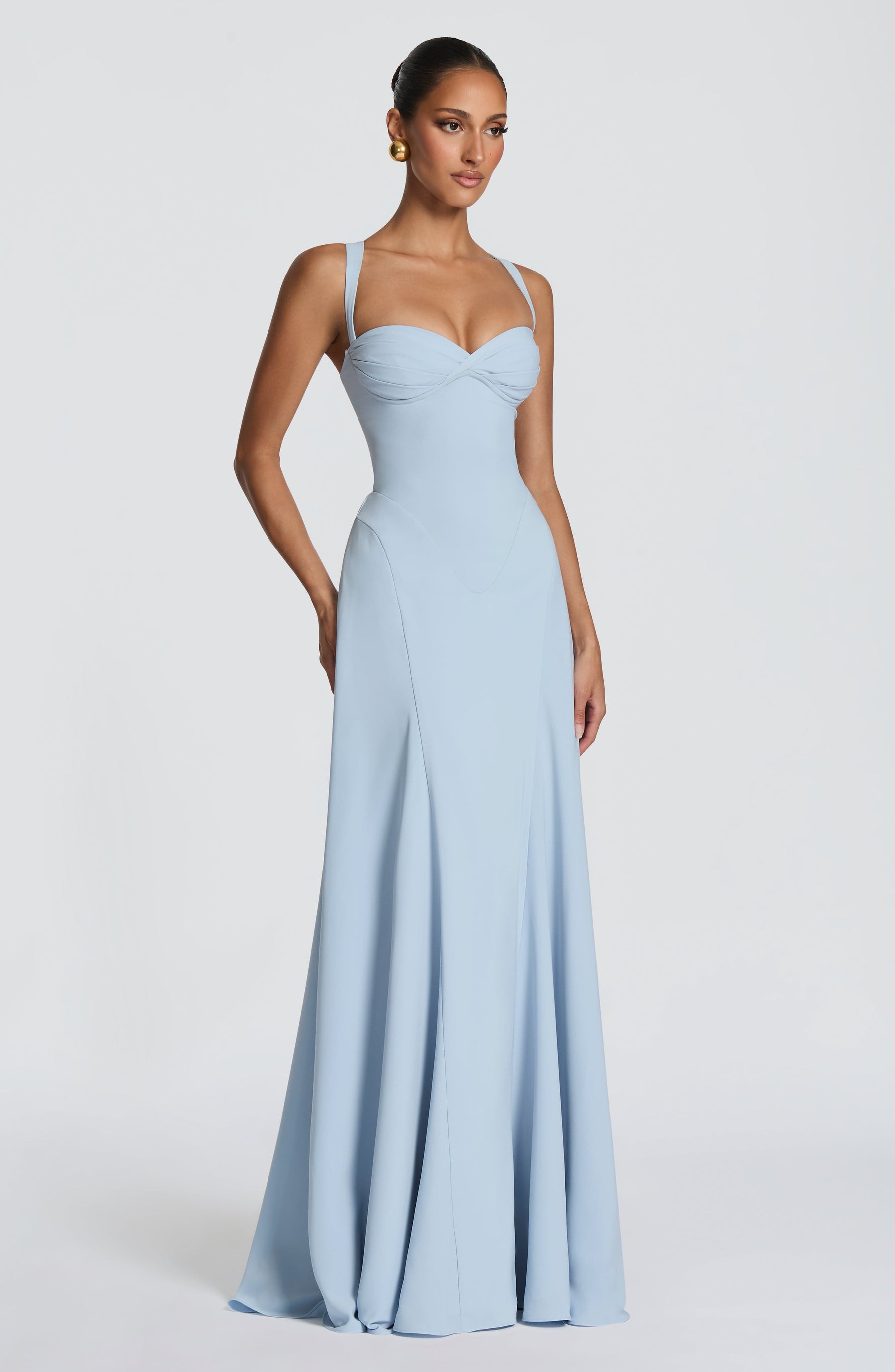 Irie Maxi Dress - Glacier Blue Ryvelle