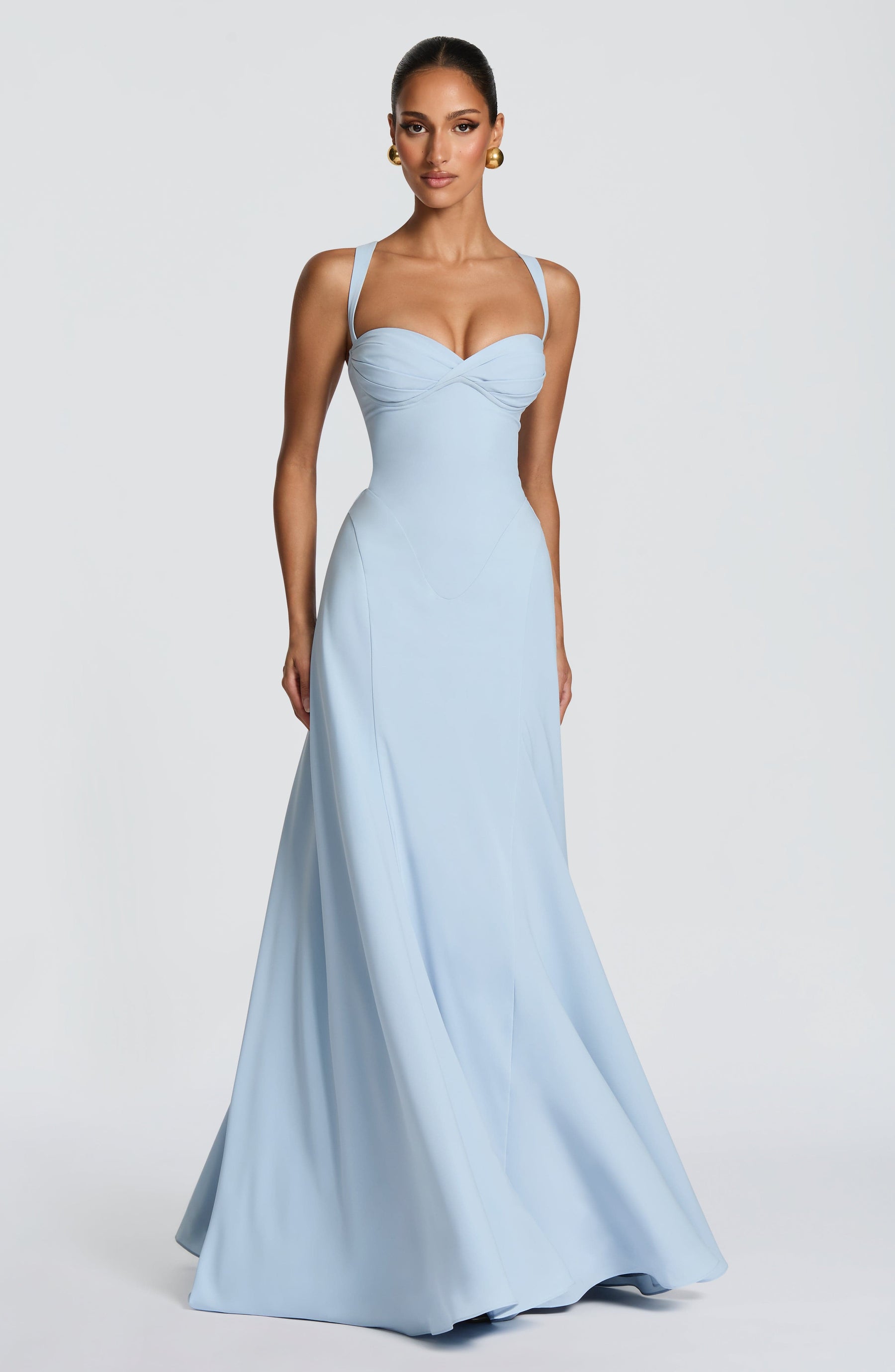 Irie Maxi Dress - Glacier Blue Ryvelle