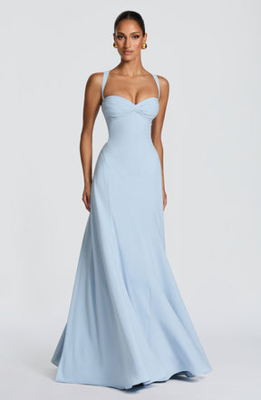 Irie Maxi Dress - Glacier Blue Ryvelle