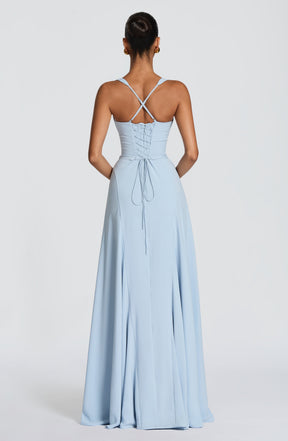Irie Maxi Dress - Glacier Blue Ryvelle