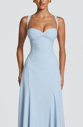 Irie Maxi Dress - Glacier Blue Ryvelle
