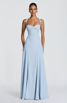 Irie Maxi Dress - Glacier Blue Ryvelle