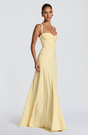 Robe longue Irie - Citron