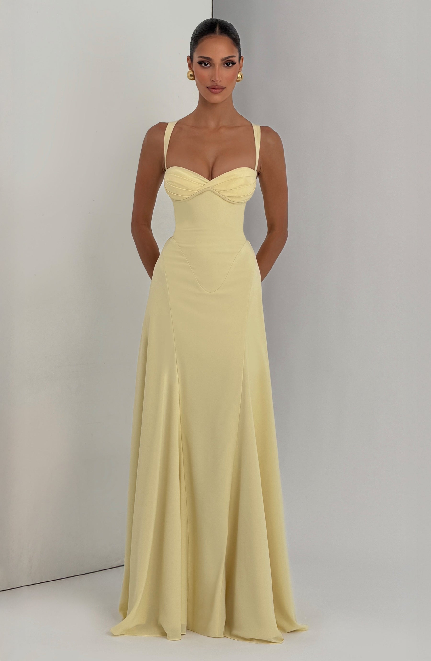Robe longue Irie - Citron