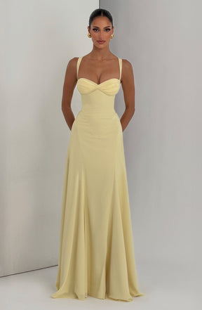 Robe longue Irie - Citron