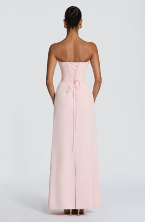 Irmina Maxi Dress - Blush Ryvelle