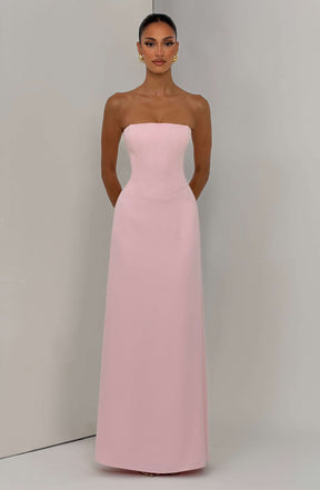 Irmina Maxi Dress - Blush Ryvelle