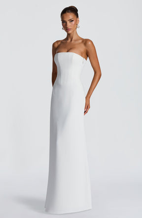 Irmina Maxi Dress - Ivory Ryvelle