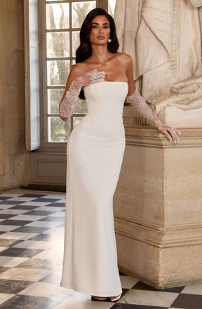 Irmina Maxi Dress - Ivory Ryvelle