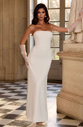 Irmina Maxi Dress - Ivory Ryvelle