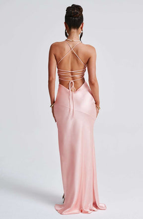 Isobel Maxi Dress - Blush Ryvelle