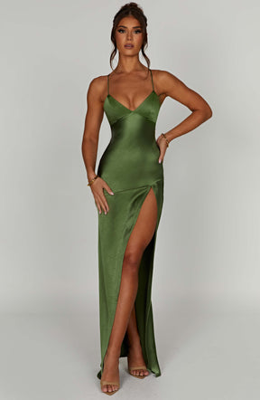 Isobel Maxi Dress - Emerald Ryvelle