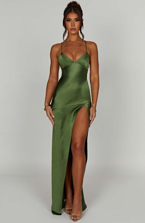 Isobel Maxi Dress - Emerald Ryvelle