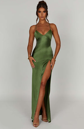 Isobel Maxi Dress - Emerald Ryvelle