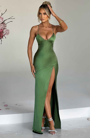 Isobel Maxi Dress - Emerald Ryvelle