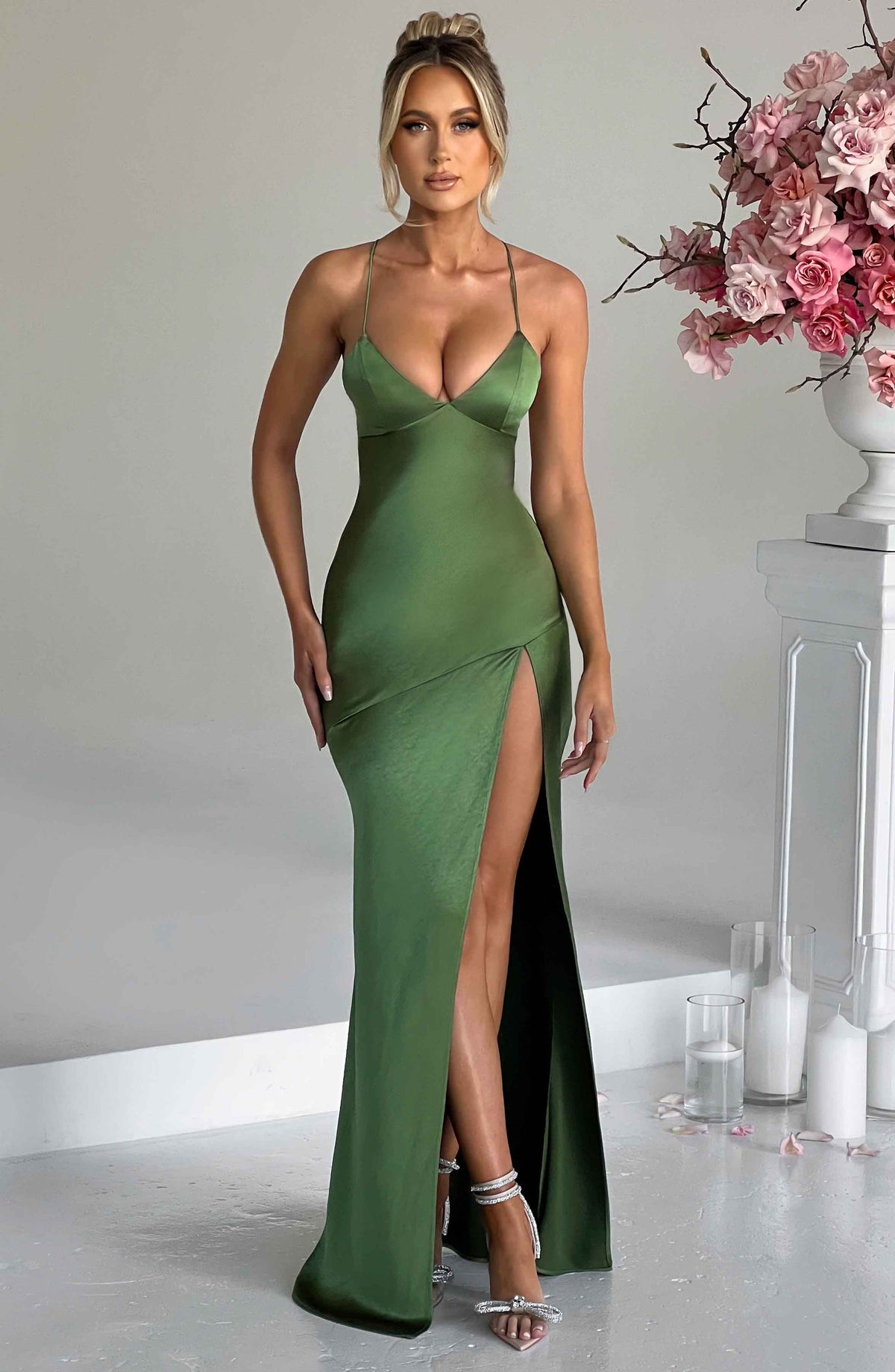 Isobel Maxi Dress - Emerald Ryvelle