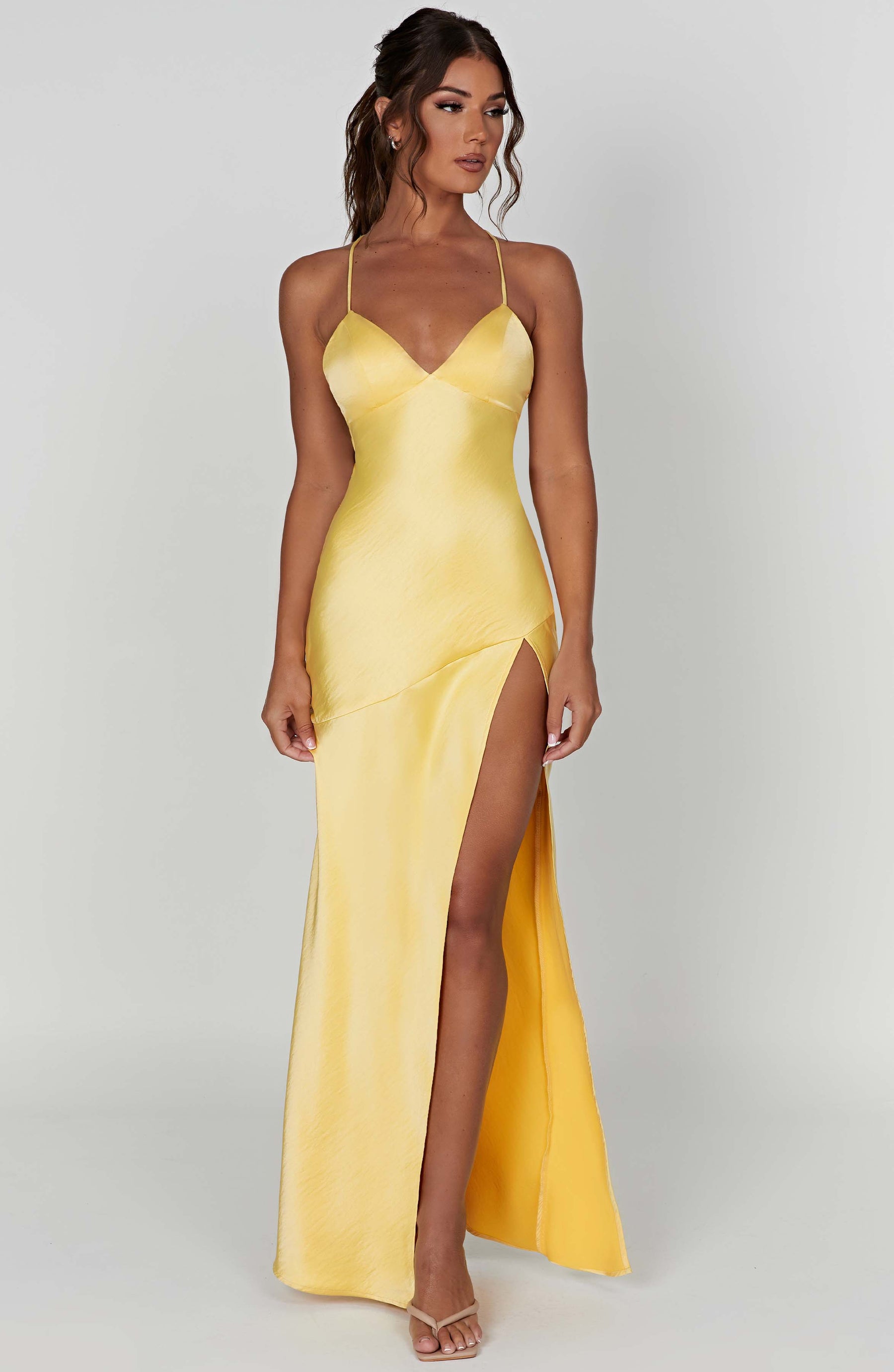 Isobel Maxi Dress - Lemon Ryvelle