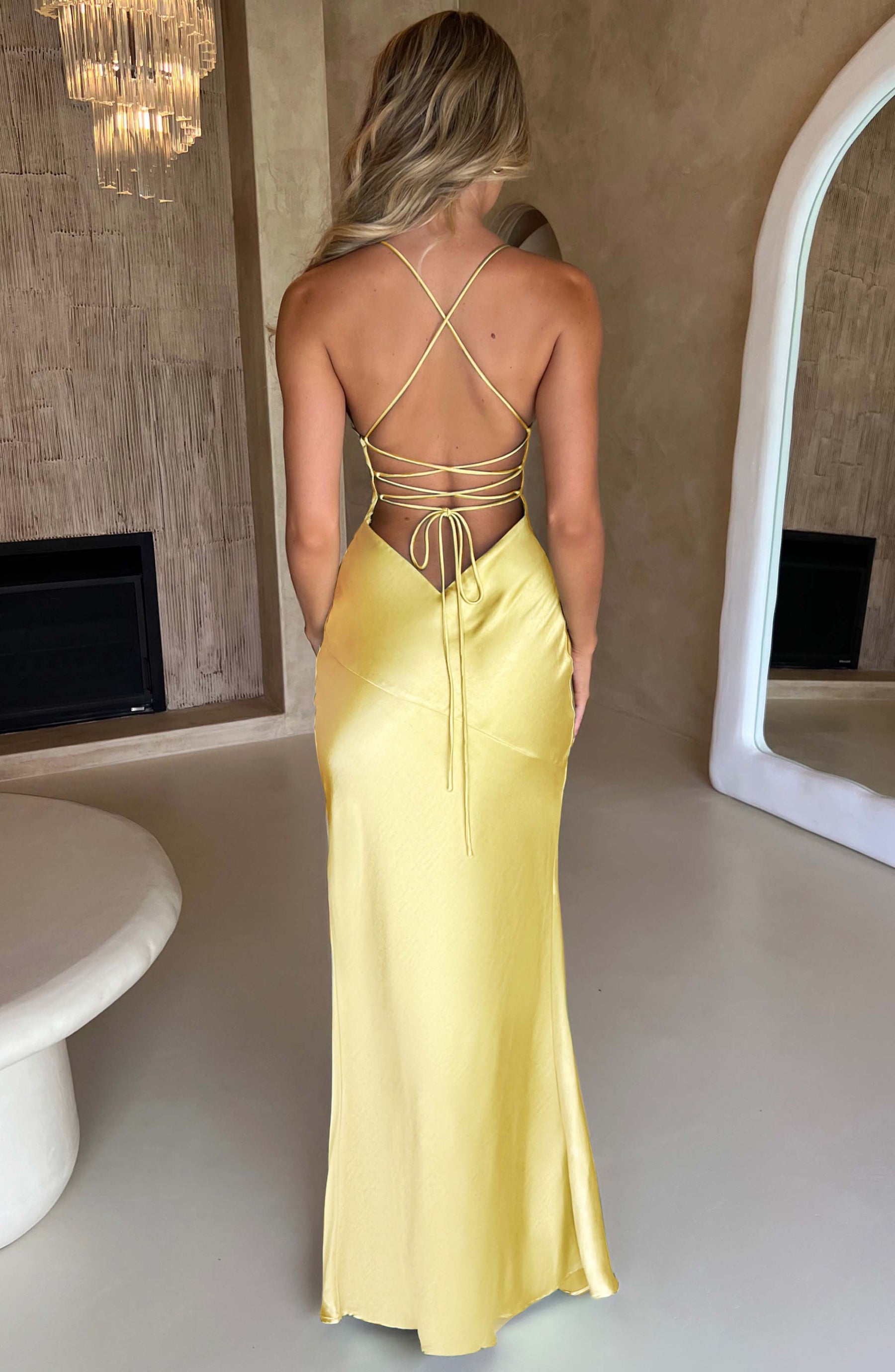 Isobel Maxi Dress - Lemon Ryvelle