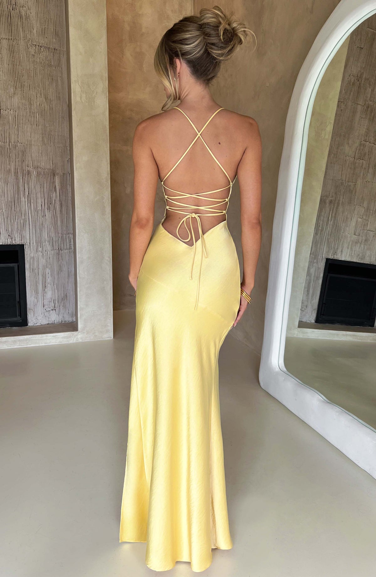 Isobel Maxi Dress - Lemon Ryvelle
