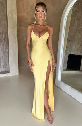 Isobel Maxi Dress - Lemon Ryvelle