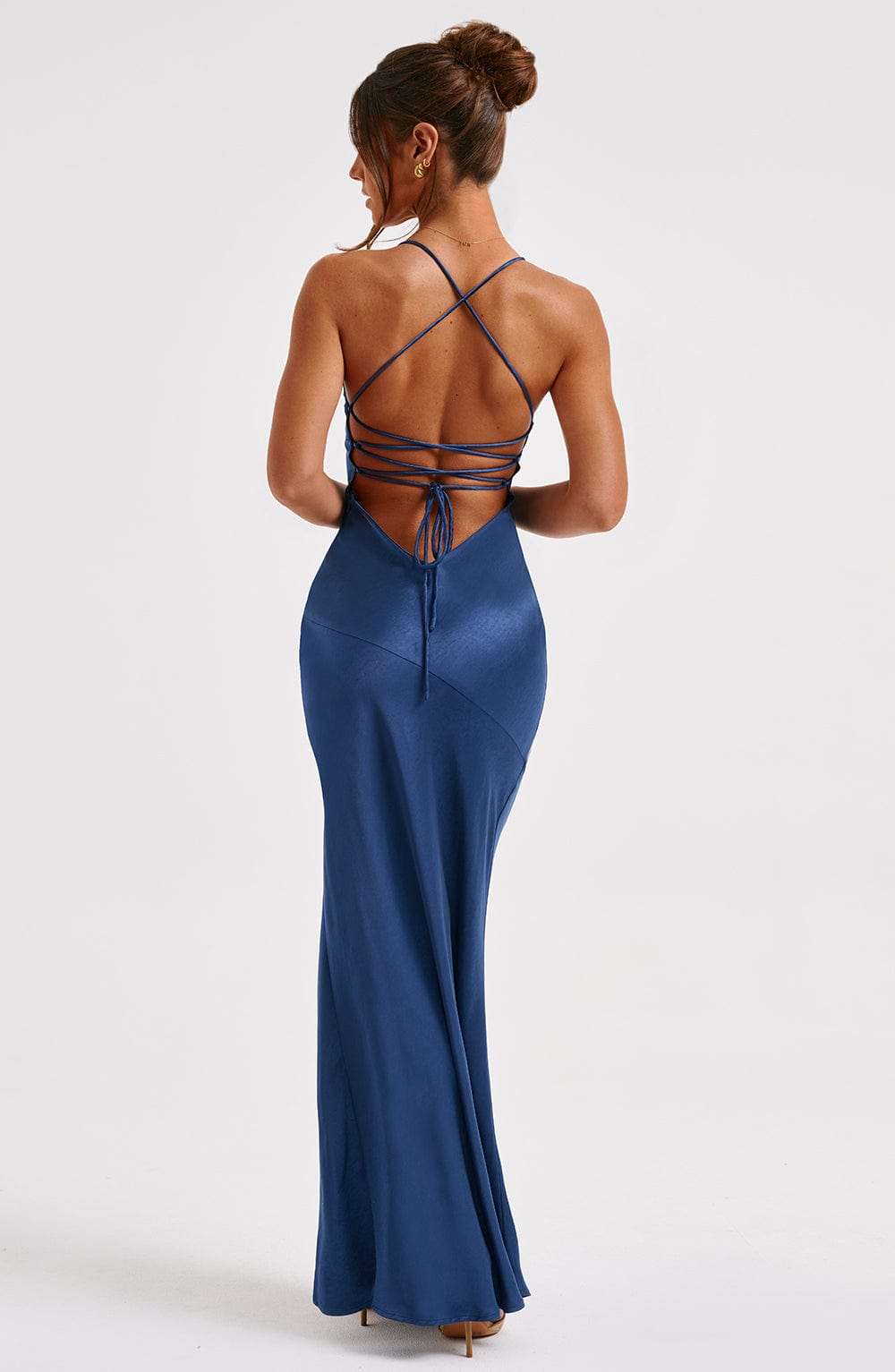 Isobel Maxi Dress - Navy Ryvelle