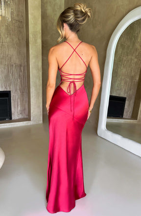 Isobel Maxi Dress - Red Ryvelle