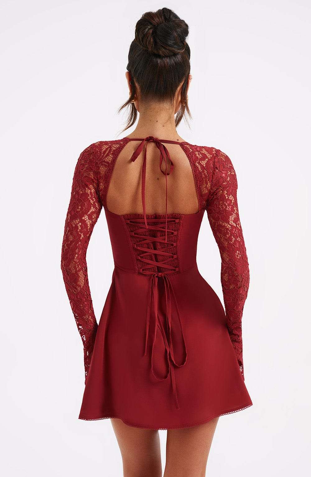 Jacinta Mini Dress - Red Ryvelle
