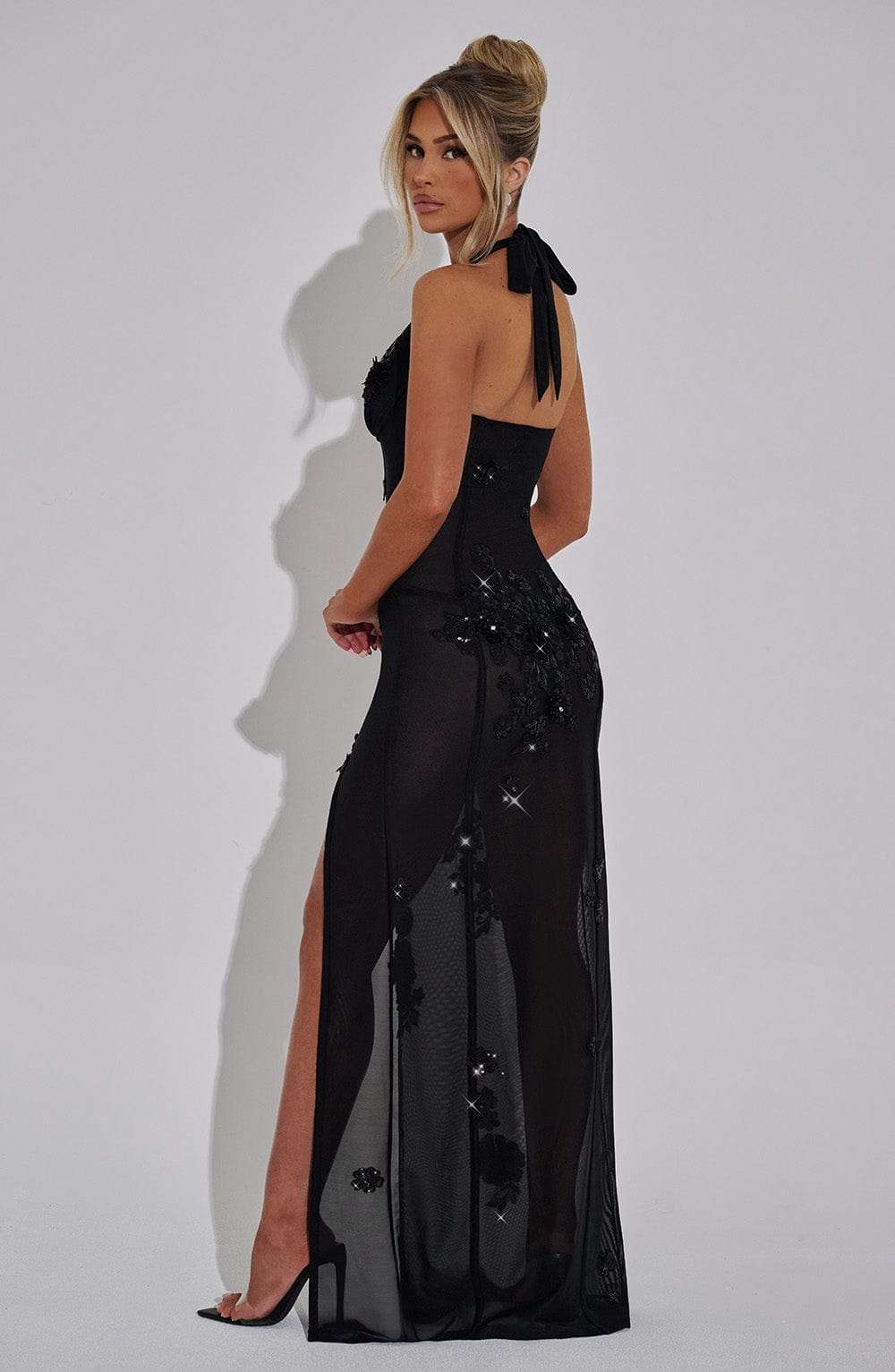 Jacqueline Maxi Dress - Black Ryvelle
