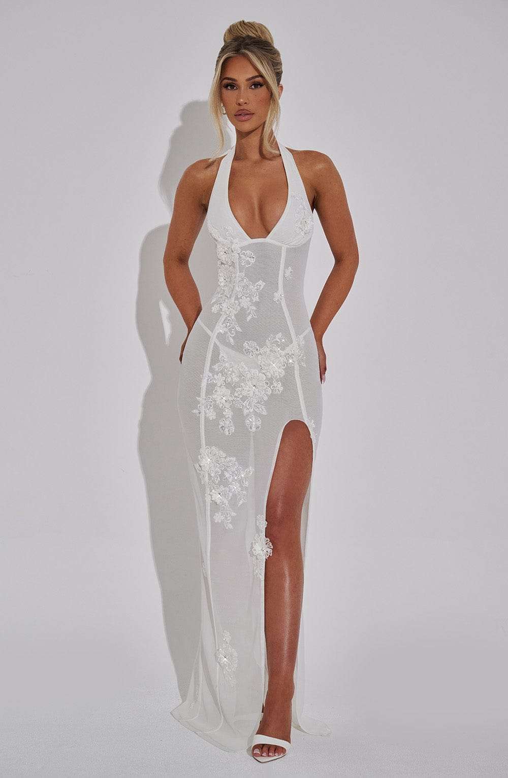 Jacqueline Maxi Dress - Ivory Ryvelle