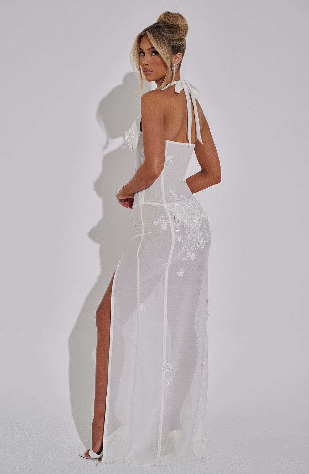 Jacqueline Maxi Dress - Ivory Ryvelle