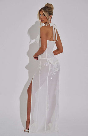 Jacqueline Maxi Dress - Ivory Ryvelle