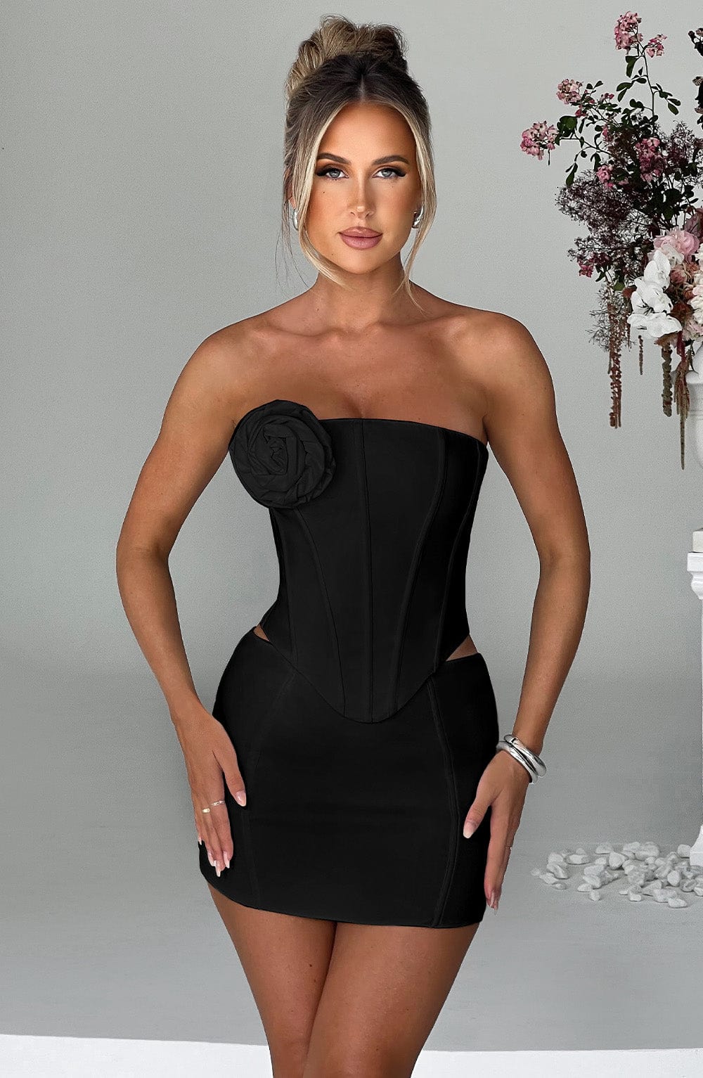 Mini-jupe Jacquie - Noir