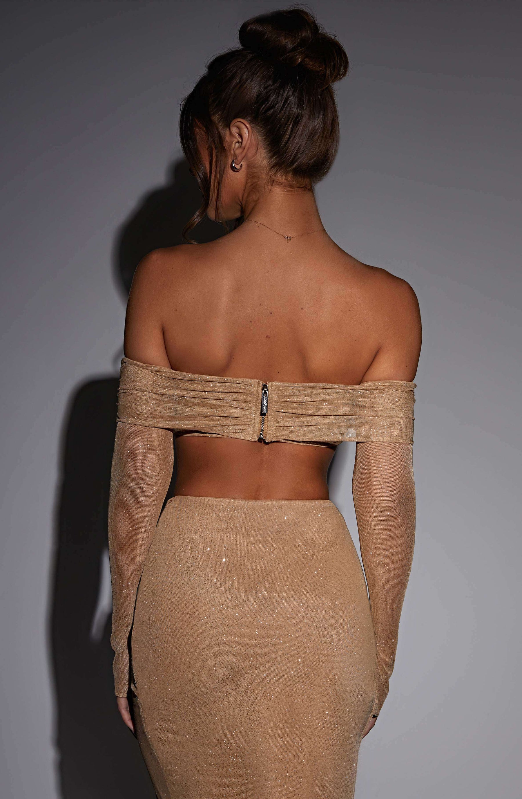 Jana Top - Gold Sparkle Ryvelle