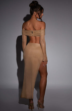 Jana Top - Gold Sparkle Ryvelle