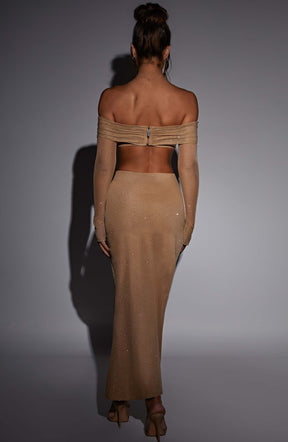 Jana Top - Gold Sparkle Ryvelle