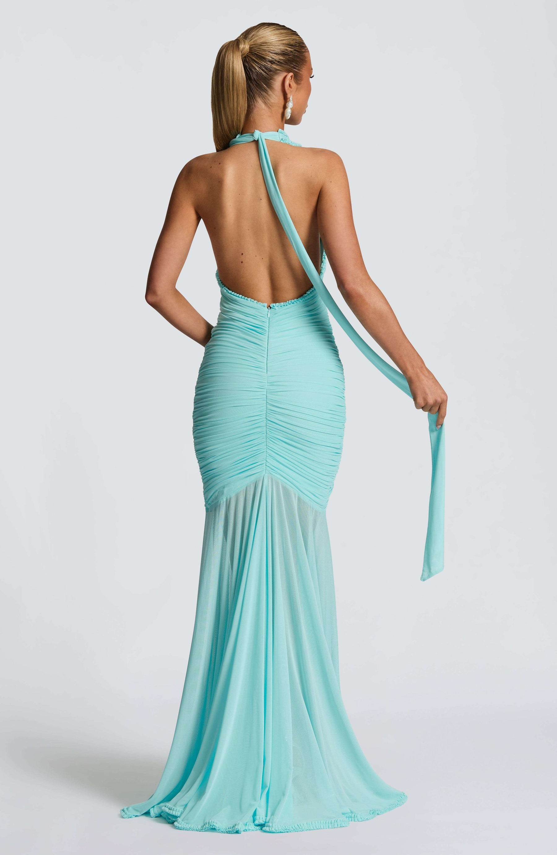 Janessa Maxi Dress - Aqua Ryvelle