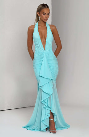 Janessa Maxi Dress - Aqua Ryvelle