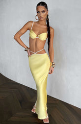 Jasmyn Maxi Skirt - Lemon Ryvelle