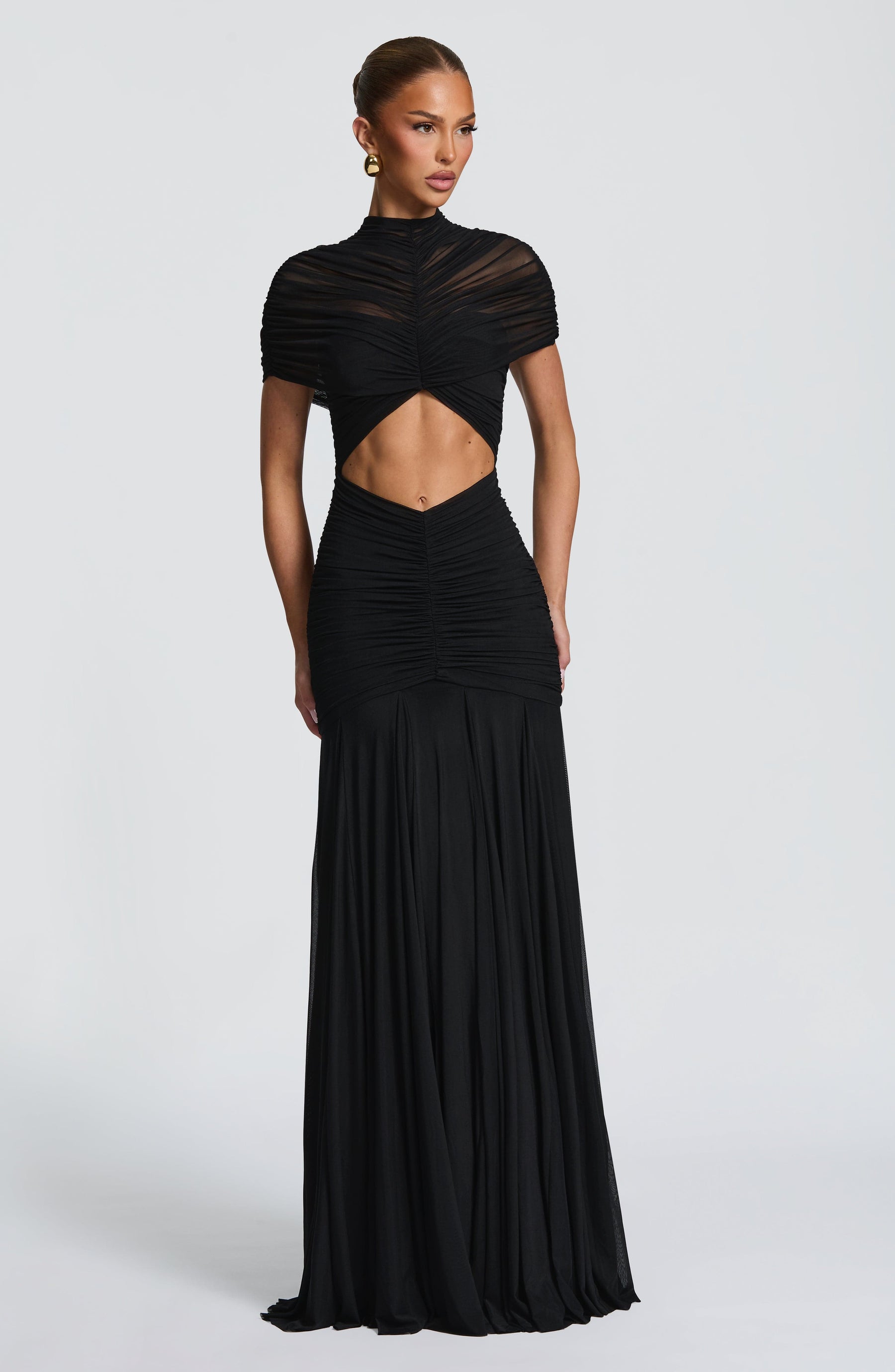 Jaya Maxi Dress - Black Ryvelle